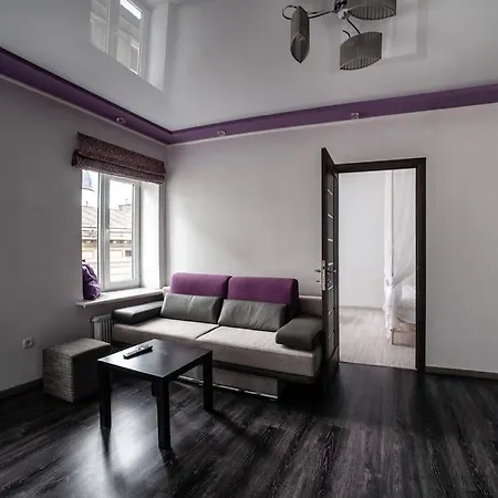 Romantic - центр львова , з видом на місто Apartamento Leópolis